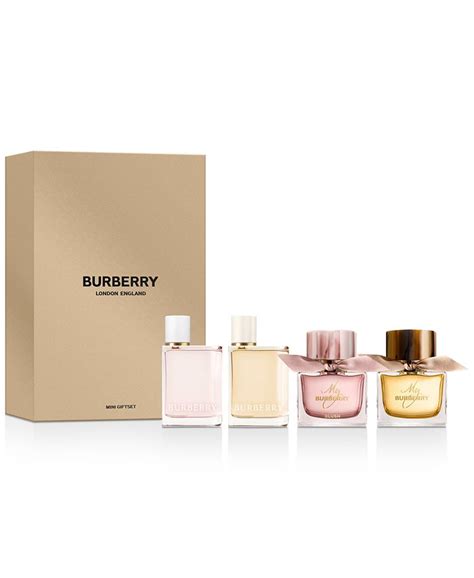 burberry 4-pc. women's mini fragrance gift set|Burberry .